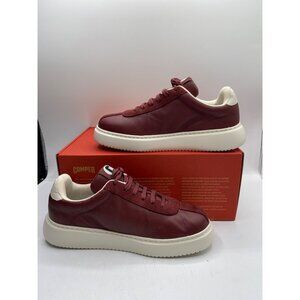 Camper Women's Burgundy/White Casual Runner k21 Sneakers Shoes Size 7 NIB
